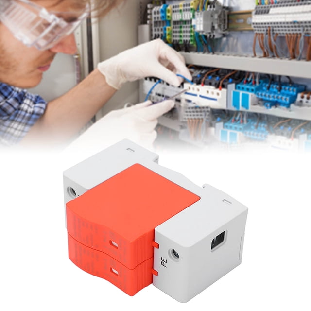 Surge Protective Device AC 385V 20-40KA 2P/3P/4P Surge Protection Breaker Home Improvement Electrical Voltage Surge Arrester Device For Home 36mm DIN Rail