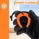 thumbnail image 4 of Paquete de 8 Topes de Puerta para Personal de Primeros Auxilios, de Puerta para Fuerzas del Orden, Servicios Médicos de Emergencia, Topes de Puerta en Cuña de Color Naranja, 4 of 5