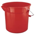 thumbnail image 2 of Cubeta Redonda Rubbermaid Commercial Brute, 3.5 Gal (14 Qt), Plástico Rojo Uso Rudo, 2 of 6