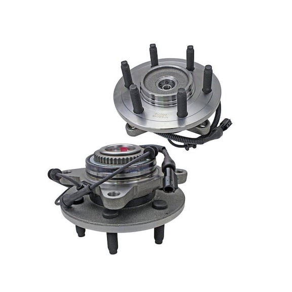 Front Wheel Hub Assembly Set - Compatible with 2004 Ford F-150 Heritage 4WD