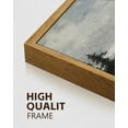 thumbnail image 4 of Drsoum Vintage Countryside Road Canvas Wall Art Farmhouse Retro Wall Prints Bathroom Office Decor - 8x10in Nature Framed, 4 of 6