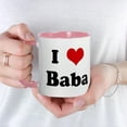 thumbnail image 3 of CafePress - I Love Baba Mug - 11 oz Ceramic Mug - Novelty Coffee Tea Cup, 3 of 3