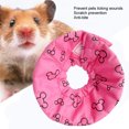 thumbnail image 3 of Ruff Neck Collar Protective Collar Wound Healing Dog Collar Cone Protection Smart Collar Safety for Small Animals Squirrel Guinea Pig Rat, L, 3 of 5