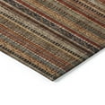 thumbnail image 4 of Addison Rugs Chantille Indoor/Outdoor Transitional Stripes Paprika Washable Rectangle Rug, 5' x 7'6", 4 of 6