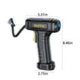 thumbnail image 3 of Car Tire Inflator Tire Inflator, Car Tire Inflation Pump with Rechargeable Lithium Battery, Car Power Adapter, Digital Pressure Gauge, Wireless Car Inflation Pump Car Tire Pump, 3 of 9
