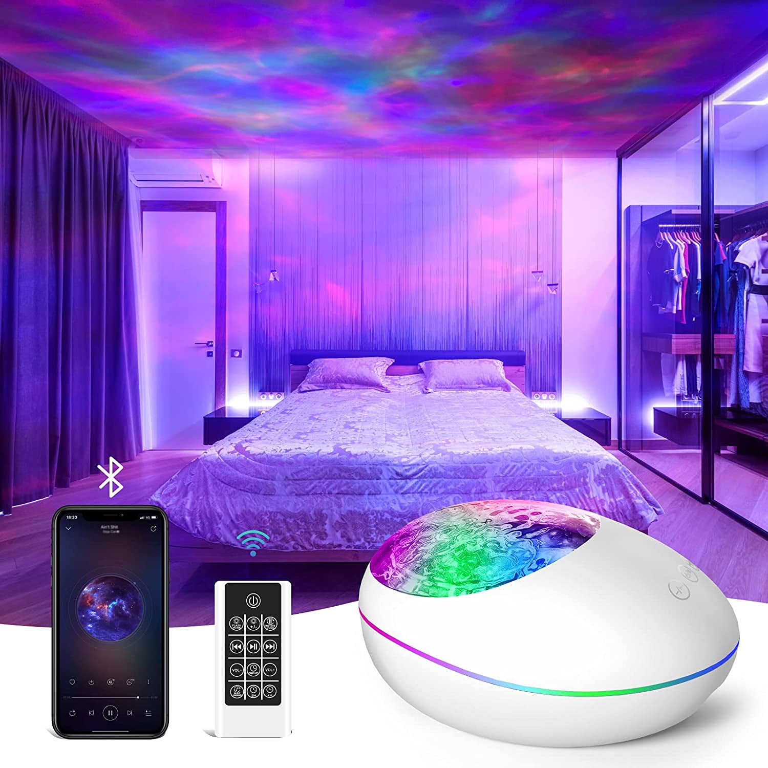 SEE VIDEO Sky Star Lamp Projector Night Light for kids bedroom 