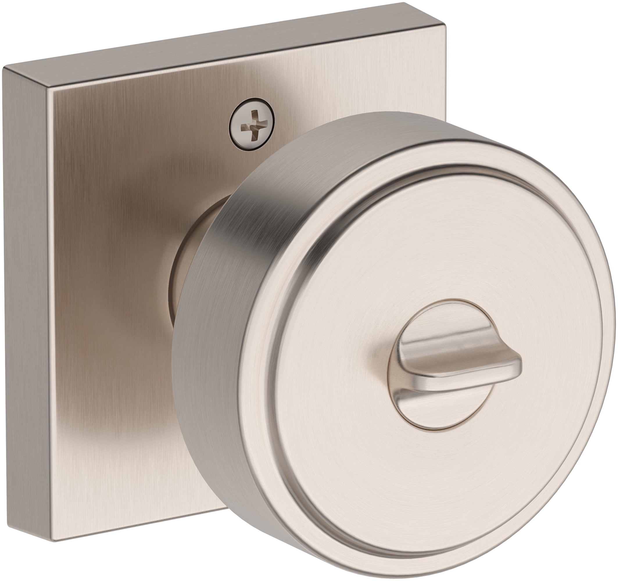 Baldwin ENVASCSR190SMC Vashon Single Cylinder Keyed Entry Door Knob Set - Black