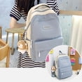 thumbnail image 2 of JennyShop Casual Backpack Lightweight Outdoor Waterproof Casual Daypack, Hot Sale Kawaii Backpack with Cute Accessories Pendant Travel Bag, 2 of 6