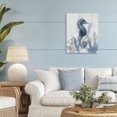 thumbnail image 3 of Stupell Industries Coastal Seahorse & Seaweed Impressions Canvas Art, 16 x 20, by Susan Jill, 3 of 8