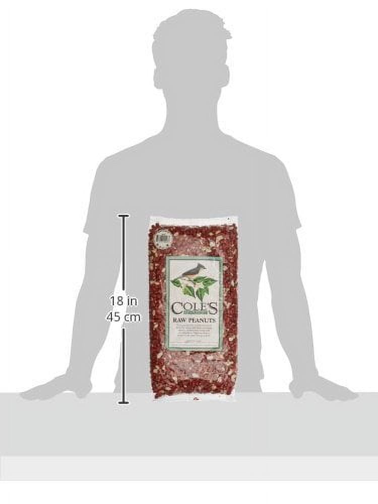 Cole's Assorted Species Raw Peanuts Wild Bird Food 5 lb