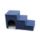 thumbnail image 5 of Escaleras plegables para mascotas, casa para gatos mayores, escalera para gatos, escalón para perros Azul, 5 of 9