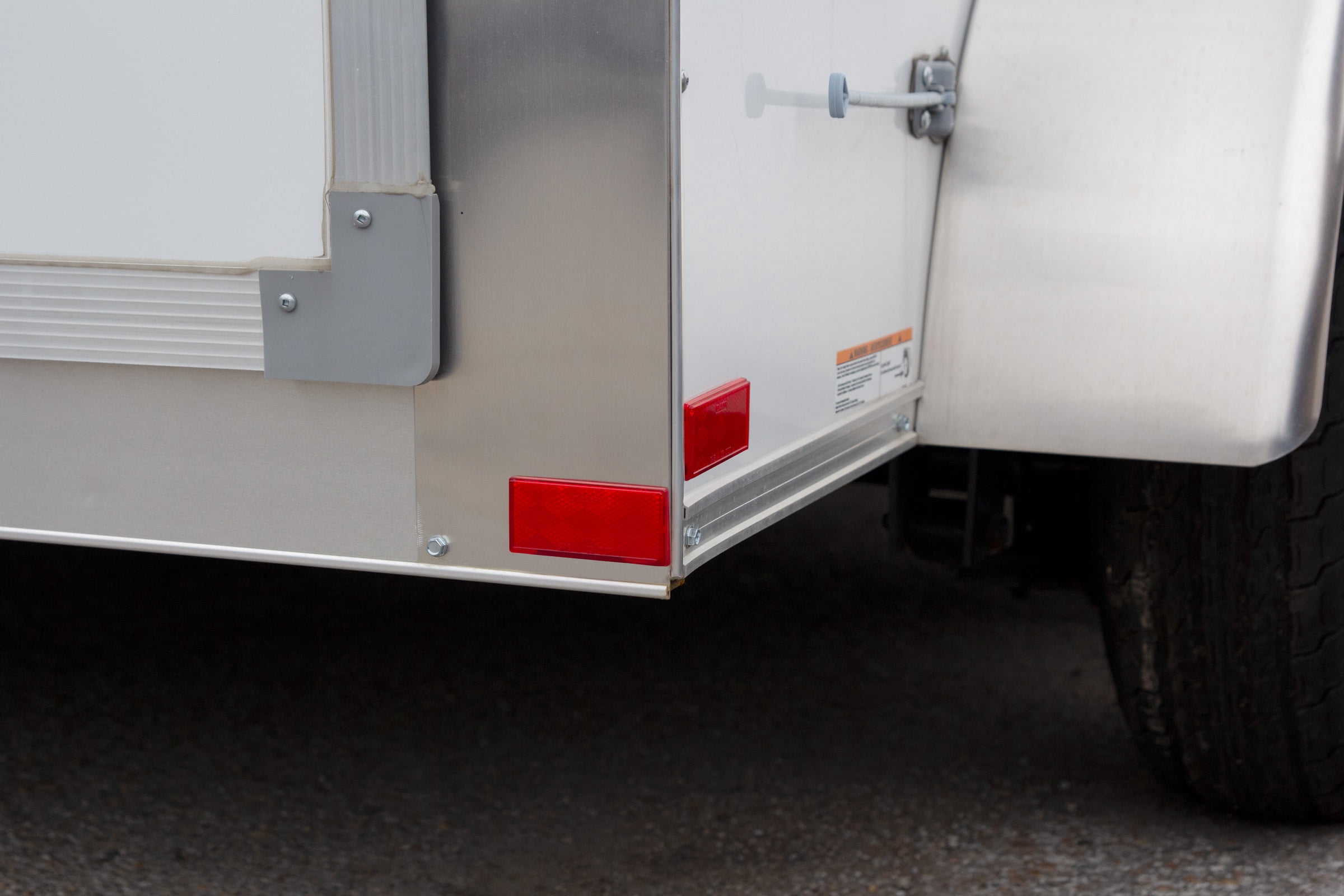 Hopkins Towing Solutions Red Rectangular Stick on Reflectors, B178SRW