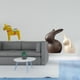 thumbnail image 2 of Adorno coleccionable Dalecarlian Caballo Figura Animal Escultura Cerámica Estatua Conjunto Estatua Soporte de TV Decoración Pascua, 2 of 8