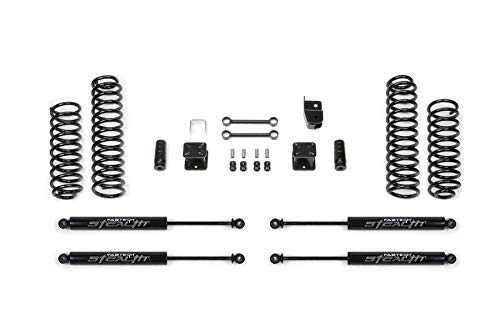Fabtech K4047m Budget Lift System W/Shock Fits 07 18 Fits/For Wrangler (Jk) Fits select: 2015-2018 JEEP WRANGLER UNLIMITED SPORT, 2012-2014 JEEP WRANGLER SPORT