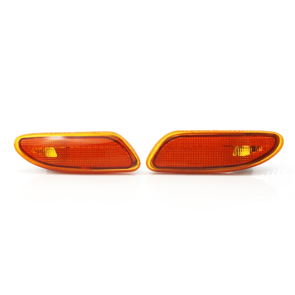 Pair Side Marker Bumper Turn Signal Light for Mercedes-Benz W203 C-Class Automotive Replacement 