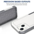 thumbnail image 2 of iPhone 14 Case, Allytech Military Grade Protective Anit-Scratch Shockproof Drop Proof Bumper Defender Back Cover Case for Apple iPhone 14 6.1" - White, 2 of 5