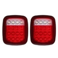 thumbnail image 1 of 2 luces traseras LED, luces de freno traseras, ajuste inverso para Jeep Wrangler CJ 76-06 Jadeshay A, 1 of 8