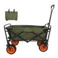 thumbnail image 1 of Carro de Camping Carro de Camping Plegable portátil Carro de Gran Capacidad con Soporte de Carga Fuerte con Rueda Universal Verde, 1 of 14