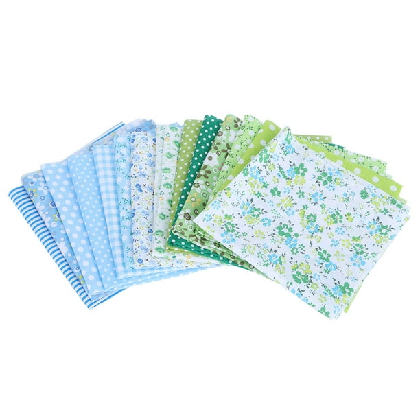 Tela de algodón, 25x25 cm, 14 piezas, tela estampada encantadora, surtido de telas de algodón, diseño aerodinámico