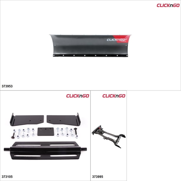 Clickngo Gen 2 Atv Plow Kit 60 Can Am Outlander Max 570 19 Matte Black Black Titanium Gray Kk 8 Walmart Com Walmart Com