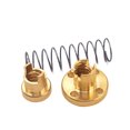 thumbnail image 3 of Shisuyan 2 Sets 3D Printer Accessories Kit T8 Stainless Steel Lead Screw with Copper Nuts 3D Printer Supply for Home Shop Printer, 3 of 8