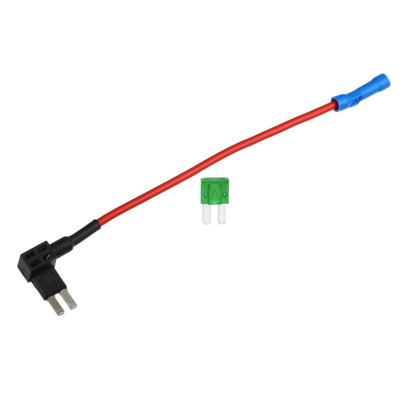 12V Estándar Fusible Adaptador con 1uds 30A Cuchilla Estilo Fusible Metal