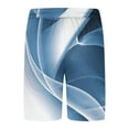 thumbnail image 4 of Mens Pantalones Casuales Cuello Redondo Impresión de Manga Corta Blusa Y Pantalones Cortos Traje, Pantalones de Traje para Hombres, 4 of 7