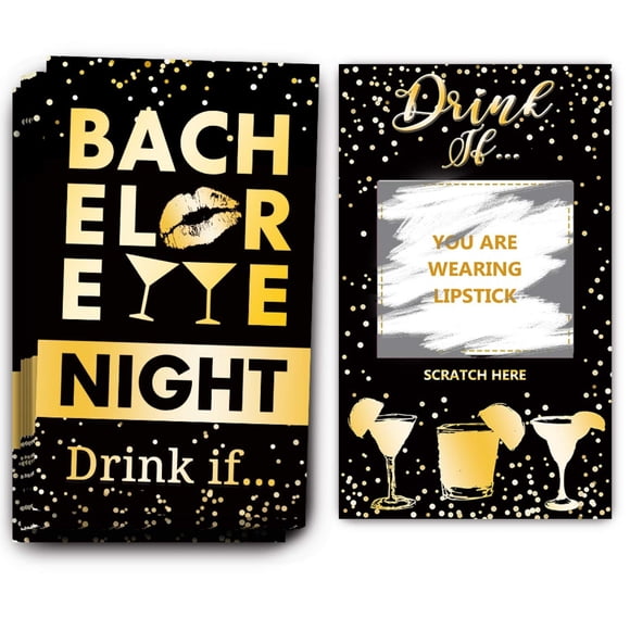 Juegos para beber para despedida de soltera, juegos para beber, tarjetas para rascar, perfectos para actividades nocturnas de chicas, despedidas de soltera, fiestas nupciales, bodas, compromisos y fie