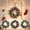 3Pcs Artificial Holiday Garland Ring Under $5 a1, variant on Fufafayo Christmas Wreath Artificial Garland Red Fruit Pinecone Wintergreens Leaf Decorative Ring Home Door Christmas Party Decor