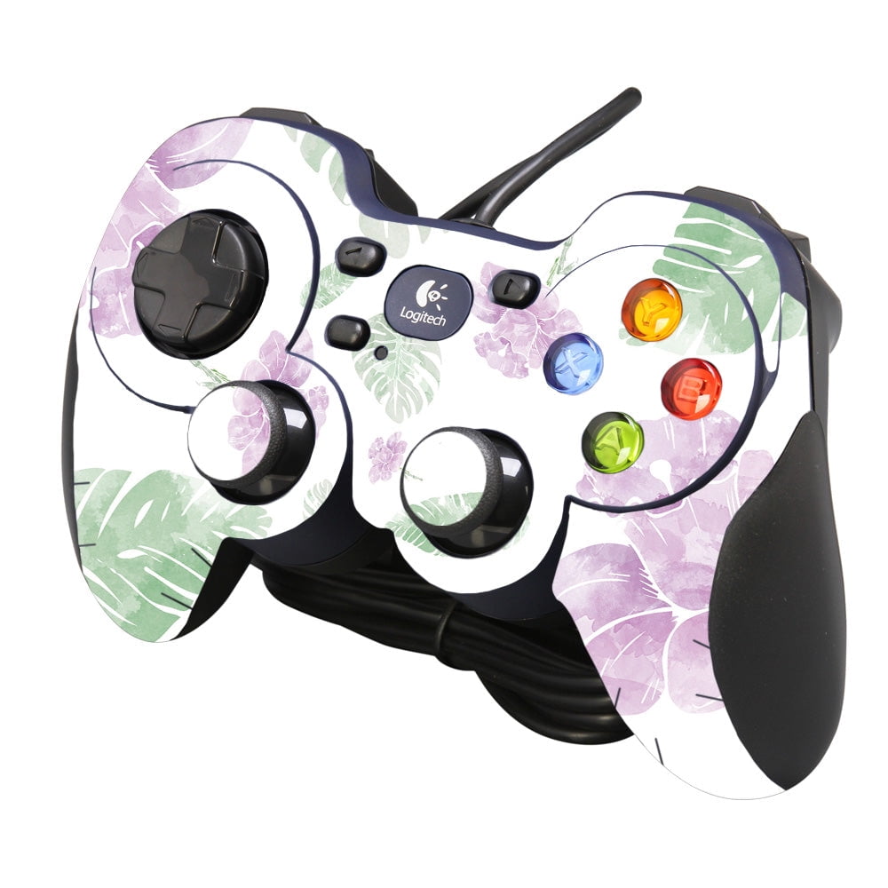 daarna strand fusie Skin Decal Wrap Compatible With Logitech Gamepad F310 Sticker Design Water  Color Flowers - Walmart.com