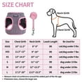 thumbnail image 3 of AIITLE Step in Dog Harness and Leash Set for Walking - Adjustable Dog Harness with Padded Vest for All Weather, Reflective Adjustable Pet Harness, Easy to Put on Small Dogs Pink S, 3 of 6