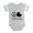 Heather Gray, variant on CafePress - FIN Peace Love Papillon - Cute Infant Baby Football Bodysuit
