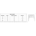 thumbnail image 2 of Women Off Shoulder Long Sleeve Top Mesh Ruched Slim Fit Crop T Shirt Sheer Blouse, 2 of 2