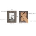 thumbnail image 3 of Homebeez Wood Picture Photo Frame 4 x 6 Tabletop and Wall Mounted Display, 3 of 7
