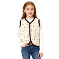 thumbnail image 4 of Chaquetas y abrigos casuales sin mangas y sin capucha de invierno acolchados de seda engrosados que se pueden usar en exteriores e interiores. Artefacto de uniforme escolar para niños y niñas. Conjunt, 4 of 5
