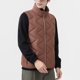 thumbnail image 4 of Ceisia Men's Outdoor Sports Jacket Heated Sleeveless Winter Regular Fit with Zipper and Gift Button with Pockets, 4 of 6