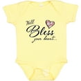 thumbnail image 3 of Inktastic Well Bless your Heart with Floral Print Boys or Girls Baby Bodysuit, 3 of 5
