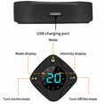 thumbnail image 3 of Estimulador EMS de 3 uds, estimulador muscular eléctrico para entrenamiento con estimulador de abdomen y estimuladores de brazo/pierna/cadera, máquina Smart Fitness EMS para hombres Xemadio 220464, 3 of 9
