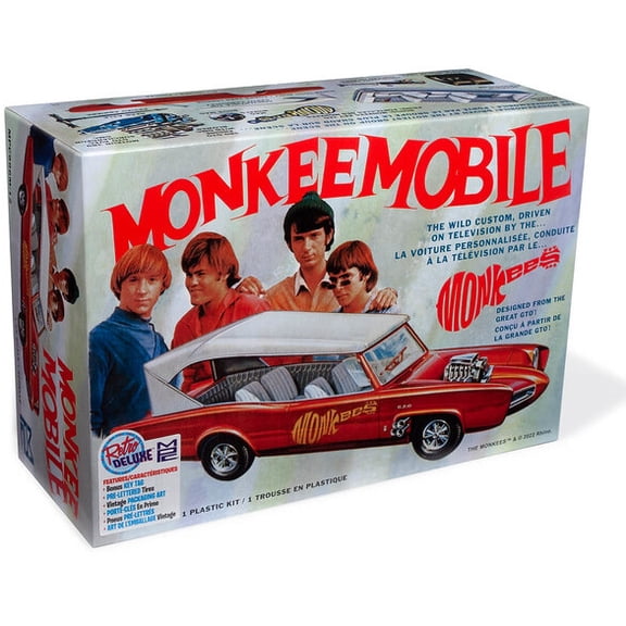 Monkees Monkeemobile TV Car MPC Model Kit
