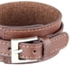thumbnail image 3 of Pulsera de cuero ancha de moda Brazalete Brazalete Joyería de mujer Marrón jinwen Brazalete de brazalete Punk Biker, 3 of 8