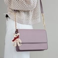 thumbnail image 2 of Unique Bargains 1 Pc Handbag Charm Cute Beaded Chain Handbag Accessories Red, 2 of 6
