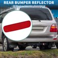 thumbnail image 2 of Reflector lateral trasero derecho Unique Bargains No.819106011/8191060110 para Toyota Land Cruiser 98-07 Rojo, 2 of 7