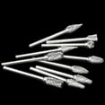thumbnail image 2 of Carving Bit Burrs Double Cut 1/8" Shank 3mm Shank HRC70 3x6mm Tungsten, 2 of 8