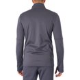 thumbnail image 3 of Under Armour Logo Track Mid Layer Top, Grey, 3 of 8