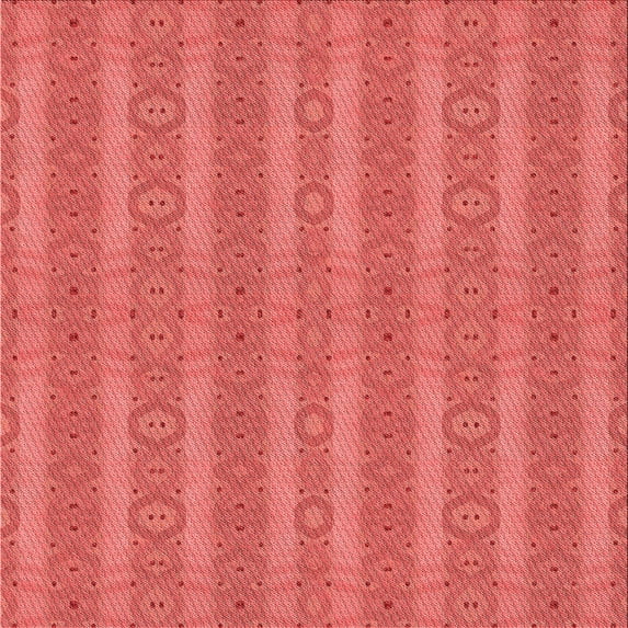 Ahgly Company Indoor Square Patterned Bean Red Area Rugs, 4' Square