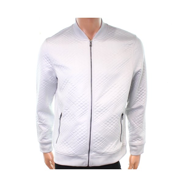 Inc Inc New Silver Mens Size Large L Full Zip Diamond Quilted Bomber Jacket Walmart Com Walmart Com