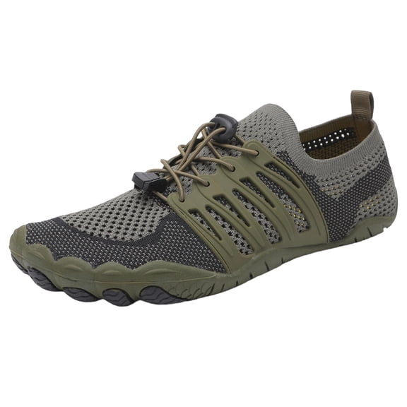 Army Green Ladies Quick Dry Barefoot Water Shoes Athletic Outdoor Aqua Socks
