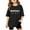 Black, variant on XEGLSBU Shirts for Girls 14-16 Trendy Children Kids Girls Letter Printed Short Sleeve T Shirts Kids Oversized Tops Casual Crewneck Basic Tees White Size 13-14 Years