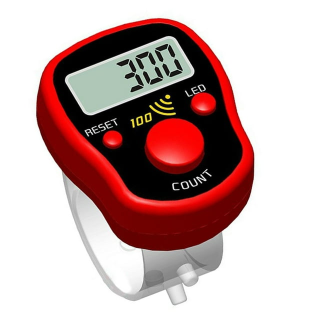 Contador de dedo Moyic dispositivo electrónico de mano con botones sensibles Color aleatorio