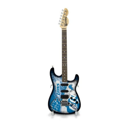 Detroit Lions NFL Mini NorthEnder Guitar